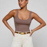 L'AGENCE - Nica Scoopneck Bodysuit