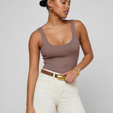 L'AGENCE - Nica Scoopneck Bodysuit