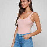 L'AGENCE - Nica Scoopneck Bodysuit