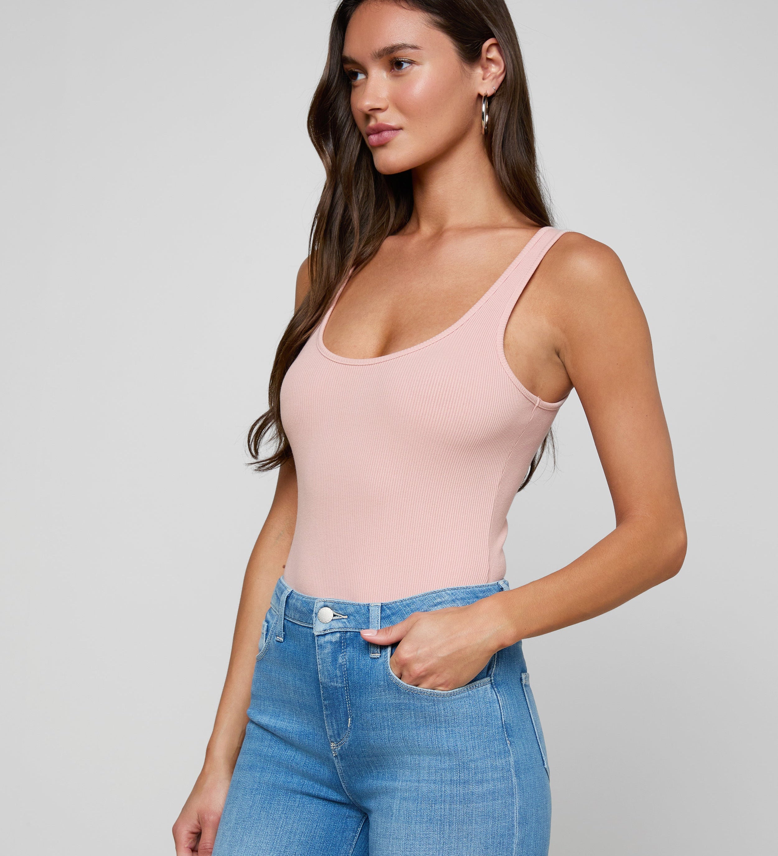 L'AGENCE - Nica Scoopneck Bodysuit