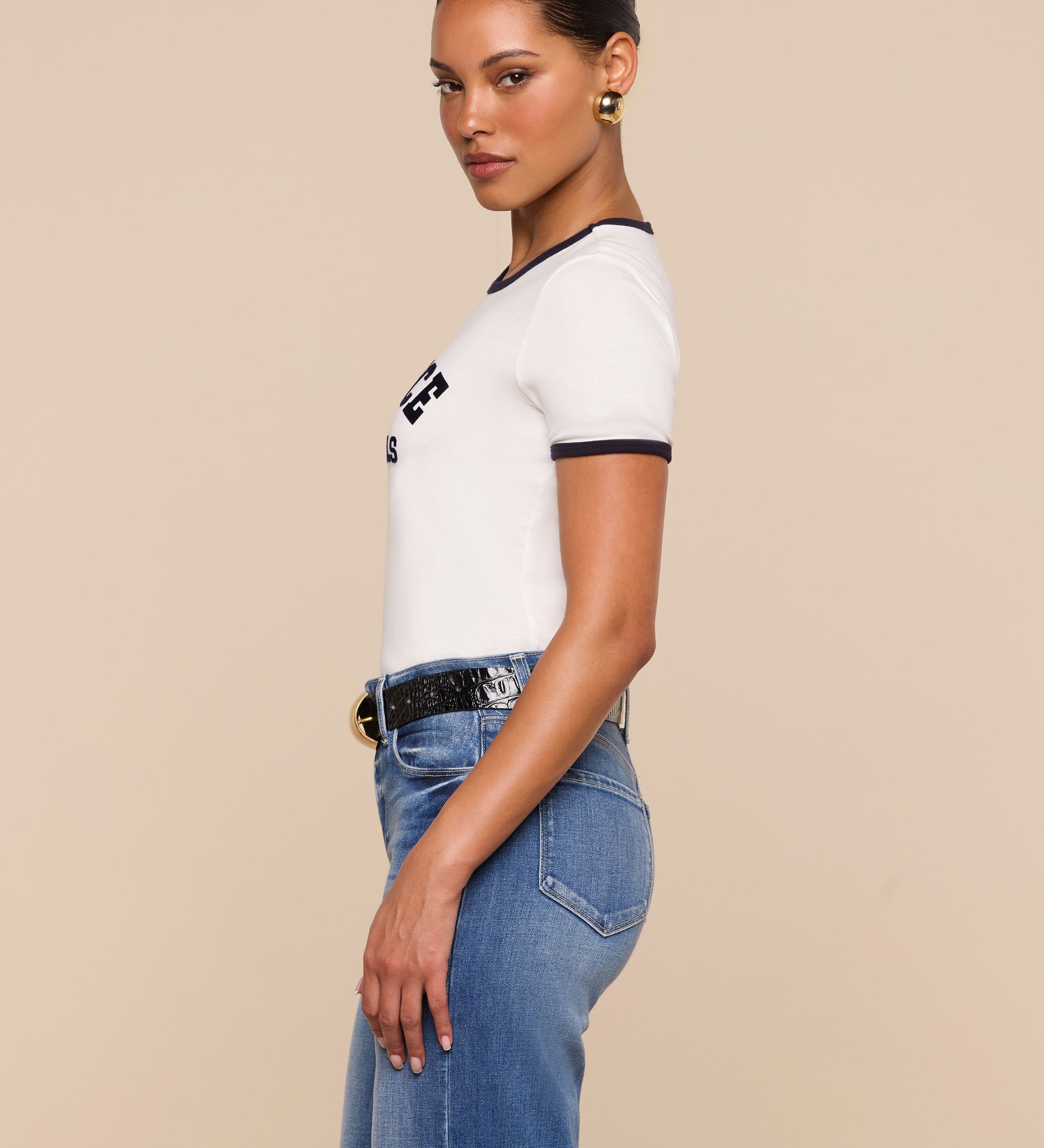 L'AGENCE - Tommie Crewneck Tee
