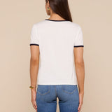 L'AGENCE - Tommie Crewneck Tee