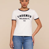 L'AGENCE - Tommie Crewneck Tee