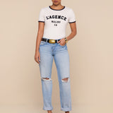 L'AGENCE - Tommie Crewneck Tee