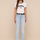 L'AGENCE - Tommie Crewneck Tee