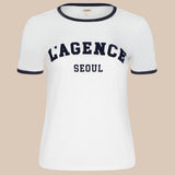 L'AGENCE - Tommie Crewneck Tee