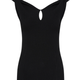Faithfull - Heidi Knit Top Black - Final Sale