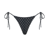 Faithfull - Leo Bikini Bottom Lola Polka Dot Black Cream