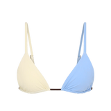 Faithfull - Yeva Bikini Top Blue Multi - Final Sale