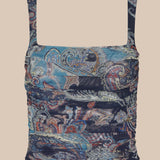 L'AGENCE - Rasha Shirred Mesh Tank