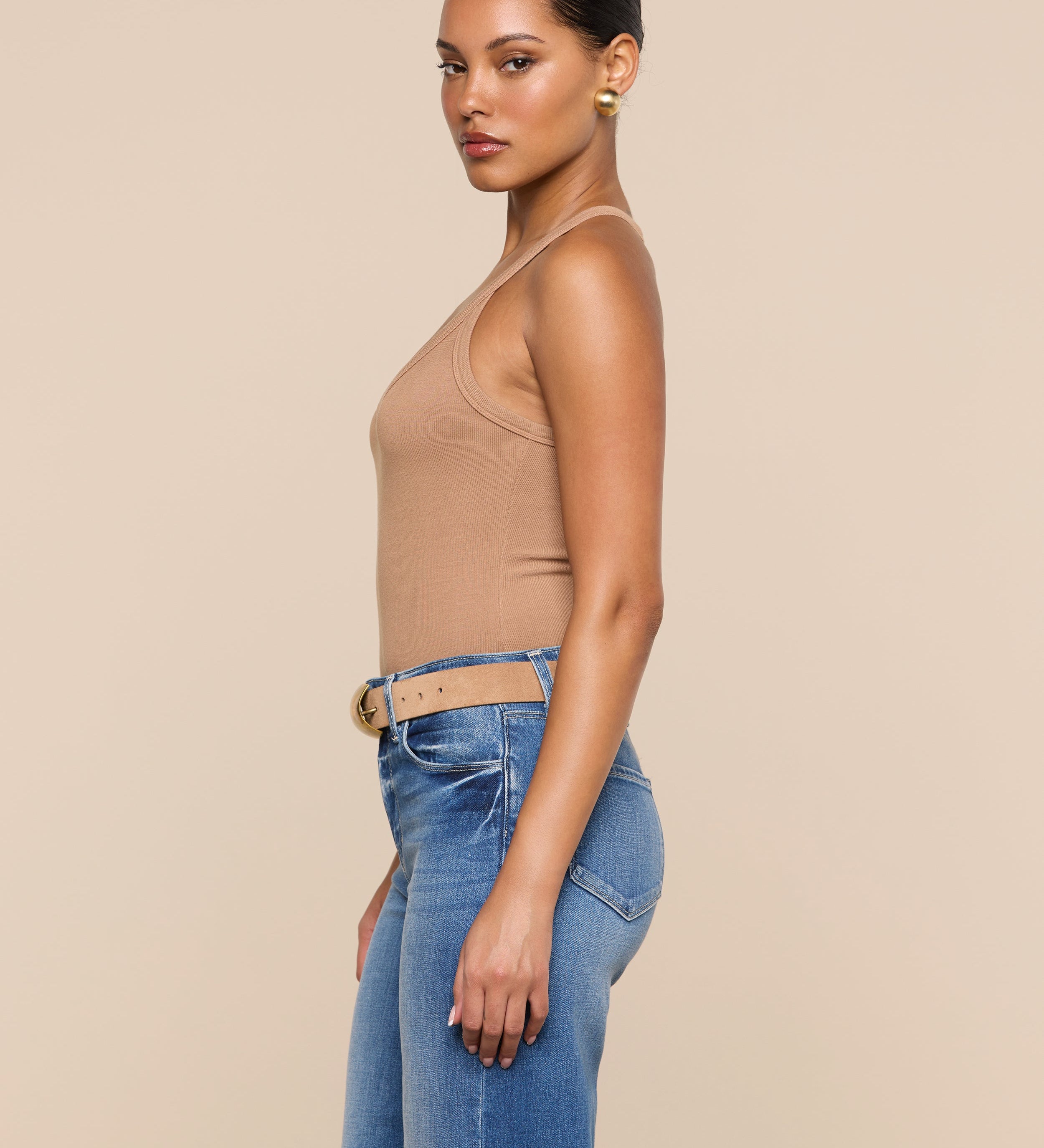 L'AGENCE - Wrenna Racerback Bodysuit