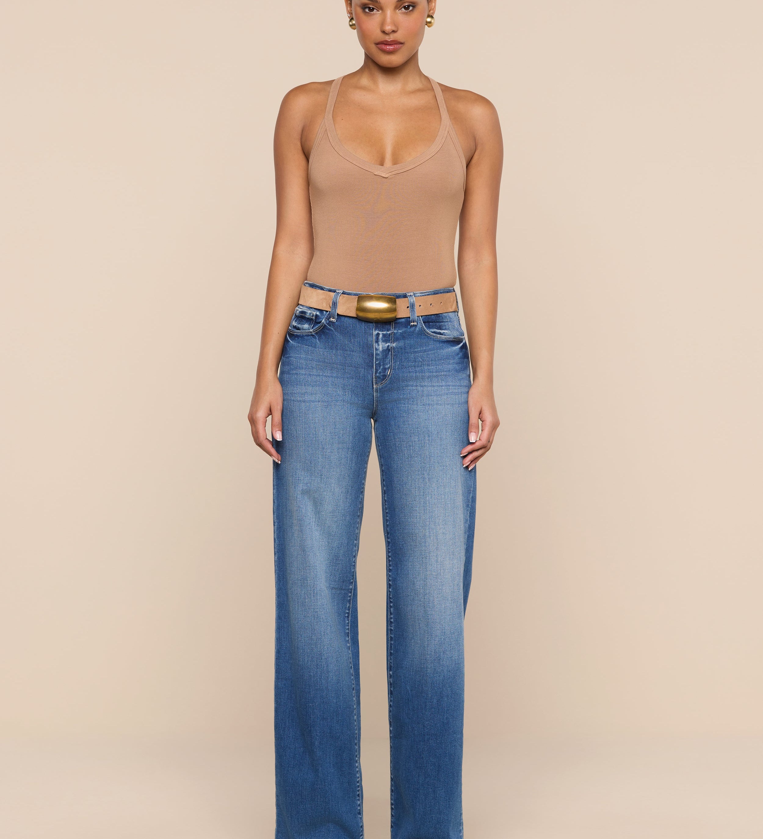L'AGENCE - Wrenna Racerback Bodysuit