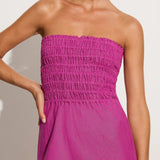 Faithfull - Do Dora Midi Dress Magenta - Final Sale