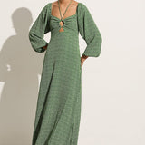 Faithfull - Loures Maxi Dress Azulejo - Final Sale