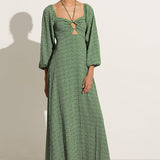 Faithfull - Loures Maxi Dress Azulejo - Final Sale