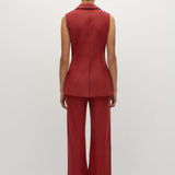 Faithfull - Florine Blazer Deep Red