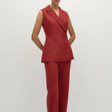 Faithfull - Florine Blazer Deep Red