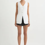 Posse - LORENZO TAILORED VEST - IVORY