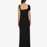 Christopher Esber - Veer Spiral Crystal Draped Jersey Dress