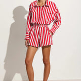Faithfull - Isole Playsuit Bayou Stripe Red - Final Sale