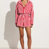 Faithfull - Isole Playsuit Bayou Stripe Red - Final Sale
