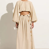 Faithfull - Lido Skirt Creme - Final Sale