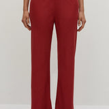 Faithfull - Florine Pant Deep Red