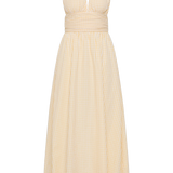 Faithfull - Lido Maxi Dress Butter Textured Gingham
