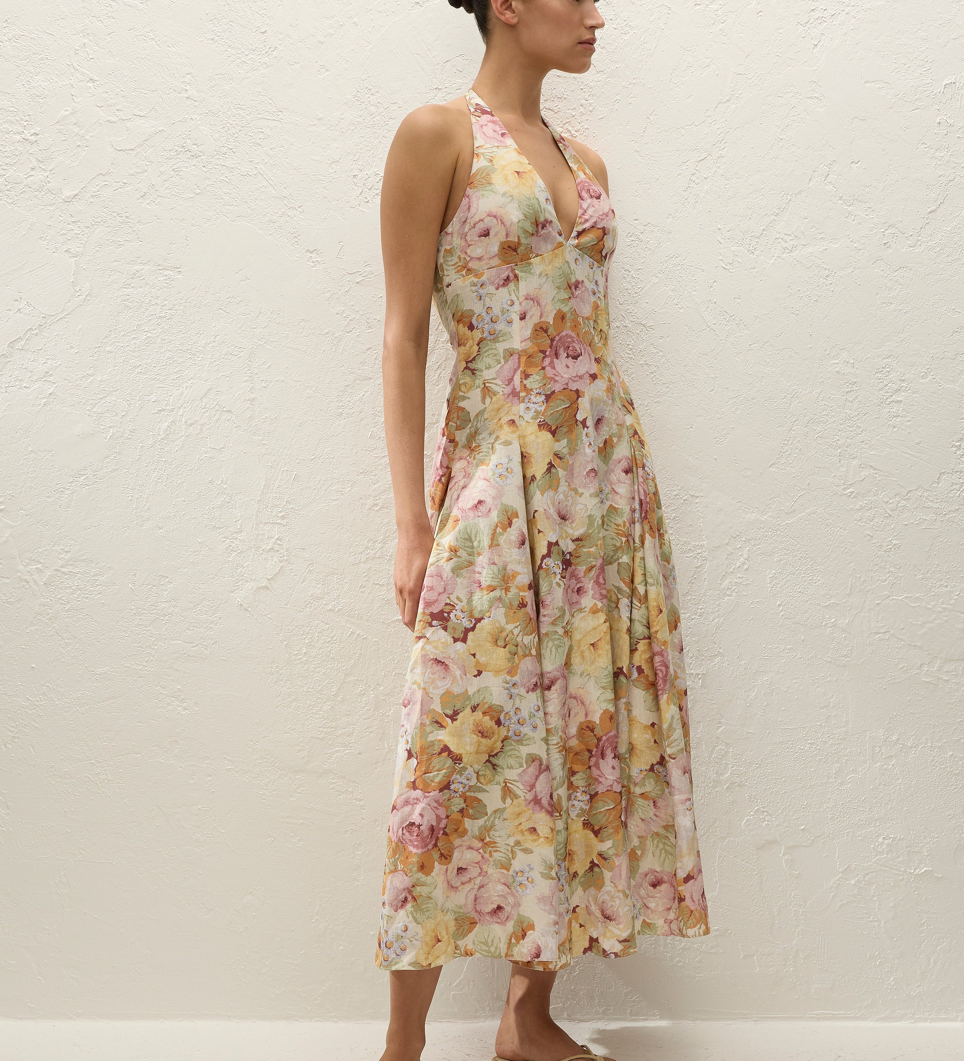 Faithfull - Murano Midi Dress Giardino