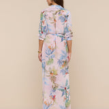 L'AGENCE - Cameron Silk Shirt Dress