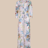 L'AGENCE - Cameron Silk Shirt Dress