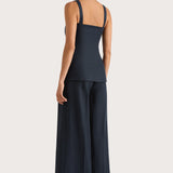 Faithfull - Corbiere Vest Navy - Final Sale