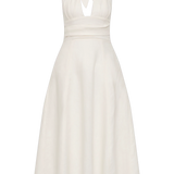 Faithfull - Bianca Midi Dress White