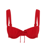 Faithfull - Dinard Bikini Top Red - Final Sale