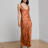 L'AGENCE - Akiya Satin Maxi Dress