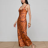 L'AGENCE - Akiya Satin Maxi Dress