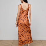 L'AGENCE - Akiya Satin Maxi Dress