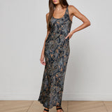 L'AGENCE - Akiya Satin Maxi Dress