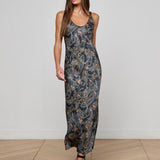 L'AGENCE - Akiya Satin Maxi Dress