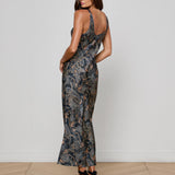 L'AGENCE - Akiya Satin Maxi Dress