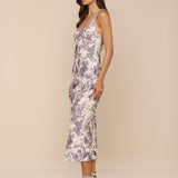 L'AGENCE - Akiya Satin Maxi Dress