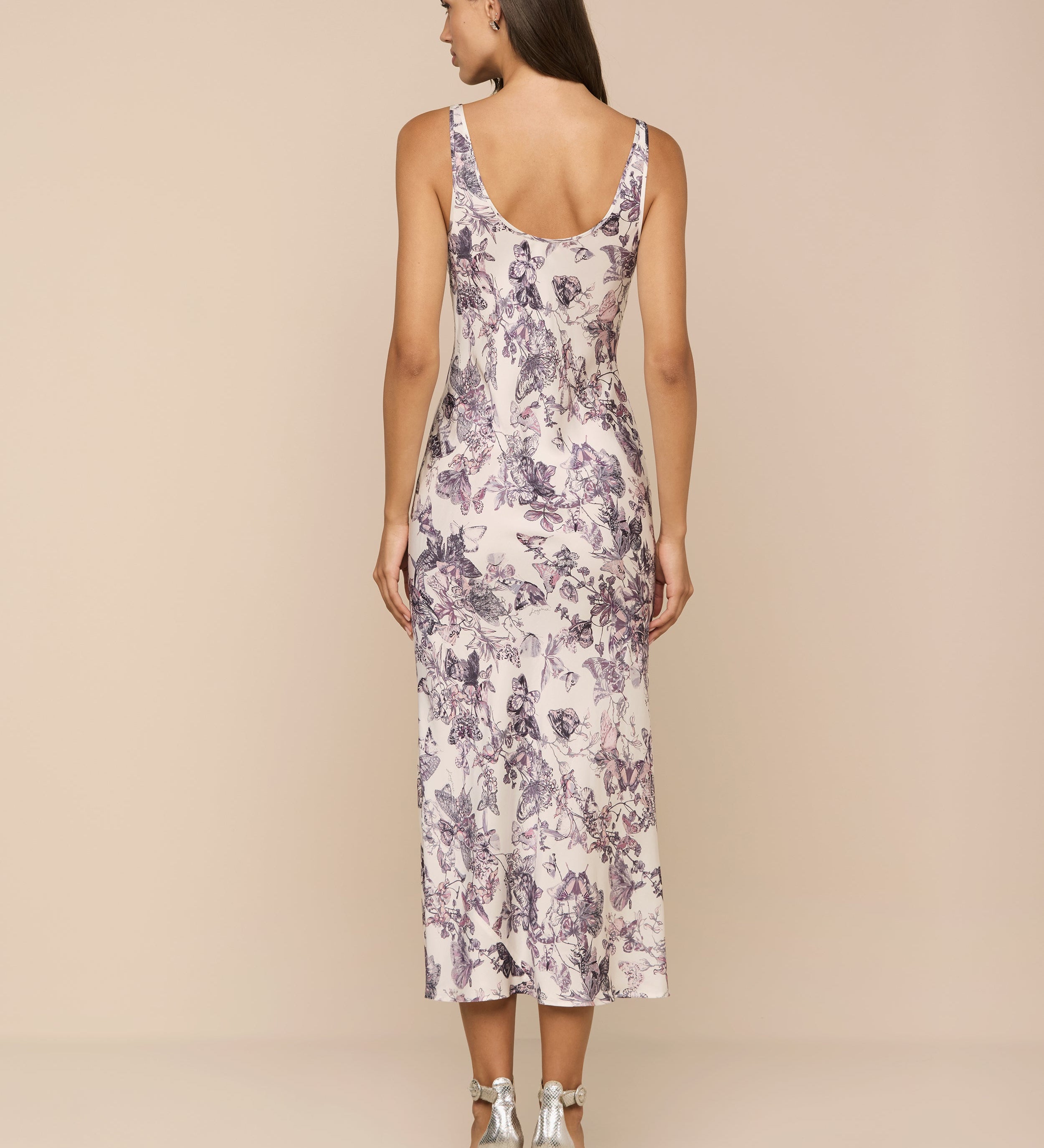 L'AGENCE - Akiya Satin Maxi Dress