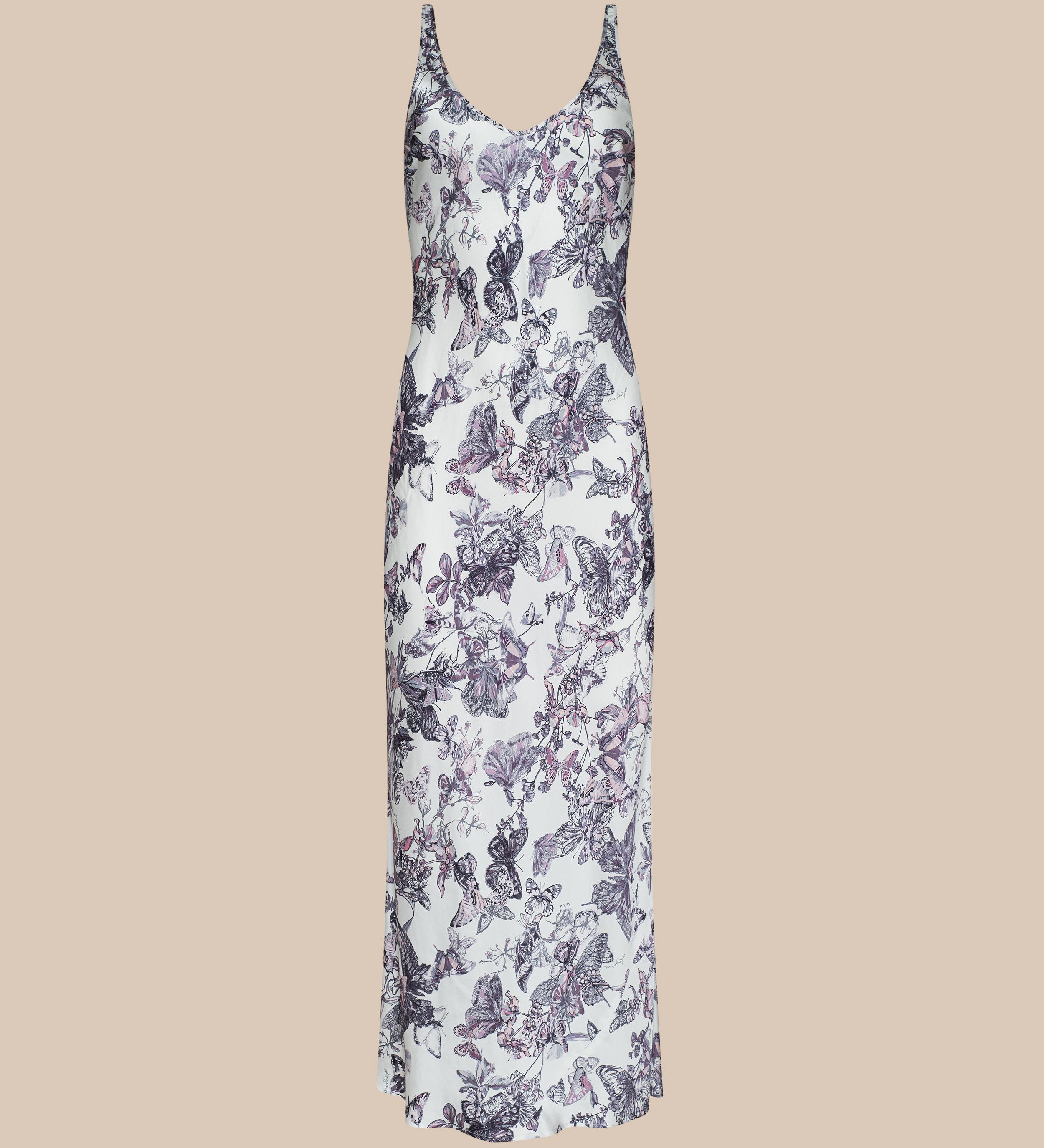 L'AGENCE - Akiya Satin Maxi Dress