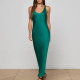 L'AGENCE - Akiya Satin Maxi Dress
