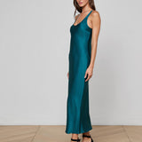 L'AGENCE - Akiya Satin Maxi Dress