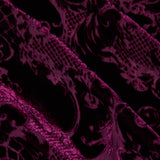 L'AGENCE - Christine Burnout Velvet Dress