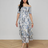 L'AGENCE - Oriel Off - Shoulder Dress