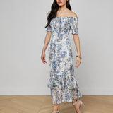 L'AGENCE - Oriel Off - Shoulder Dress