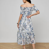 L'AGENCE - Oriel Off - Shoulder Dress