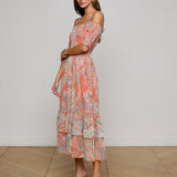 L'AGENCE - Oriel Off-The-Shoulder Dress